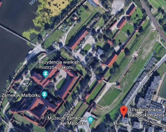 Przy Zamku U Przewodnikow Lejlighed Malbork Eksteriør billede